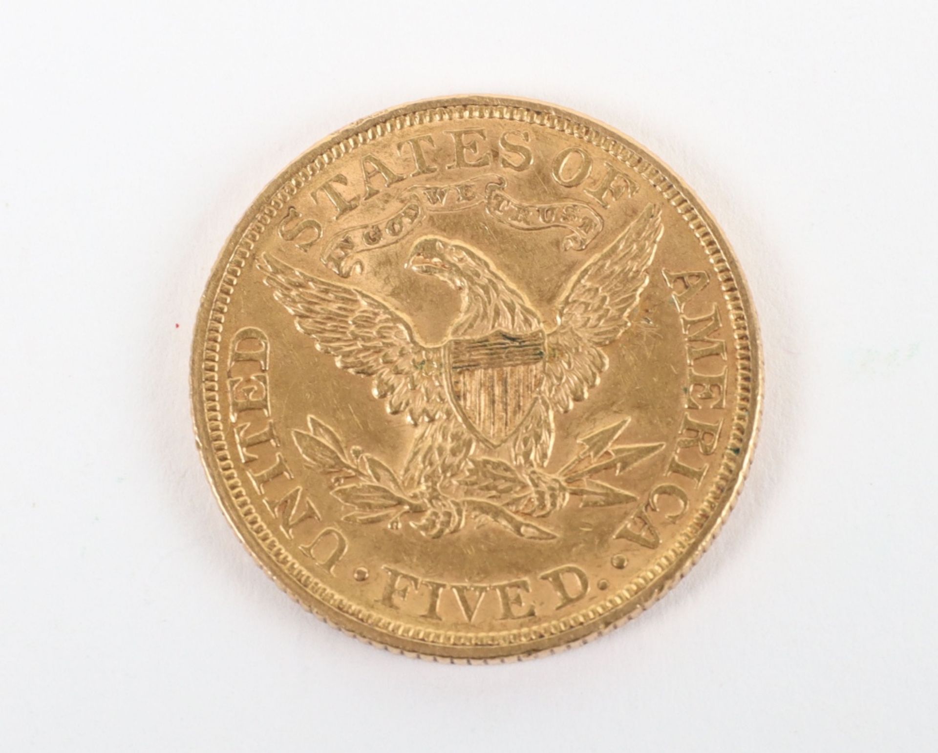 USA, Five Dollar 1898 - Image 2 of 2