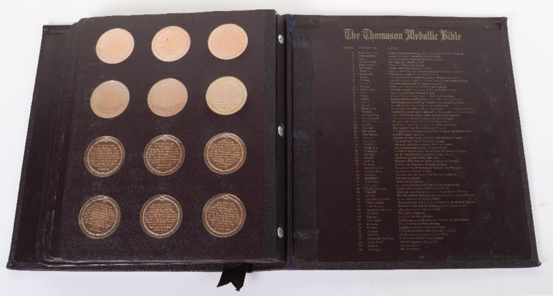 Franklin Mint, Thomason Medallic Bible - Image 5 of 6