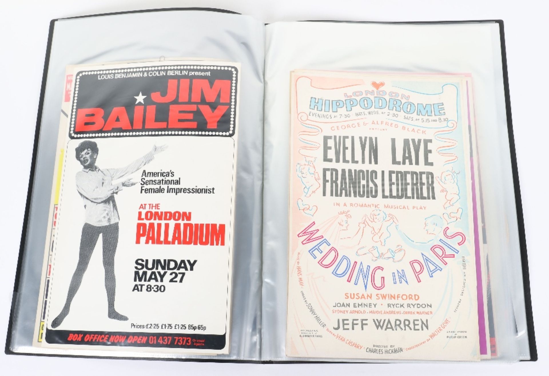 A selection of original theatre and pantomime posters from the 1950’s and 1960’s, including Palladiu - Image 8 of 24