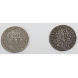 William & Mary (1689-1694), two Fourpence