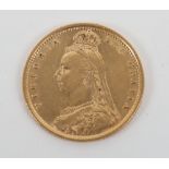 Victoria Half Sovereign, 1892