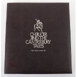 Chaucer and the Canterbury Tales silver proof set