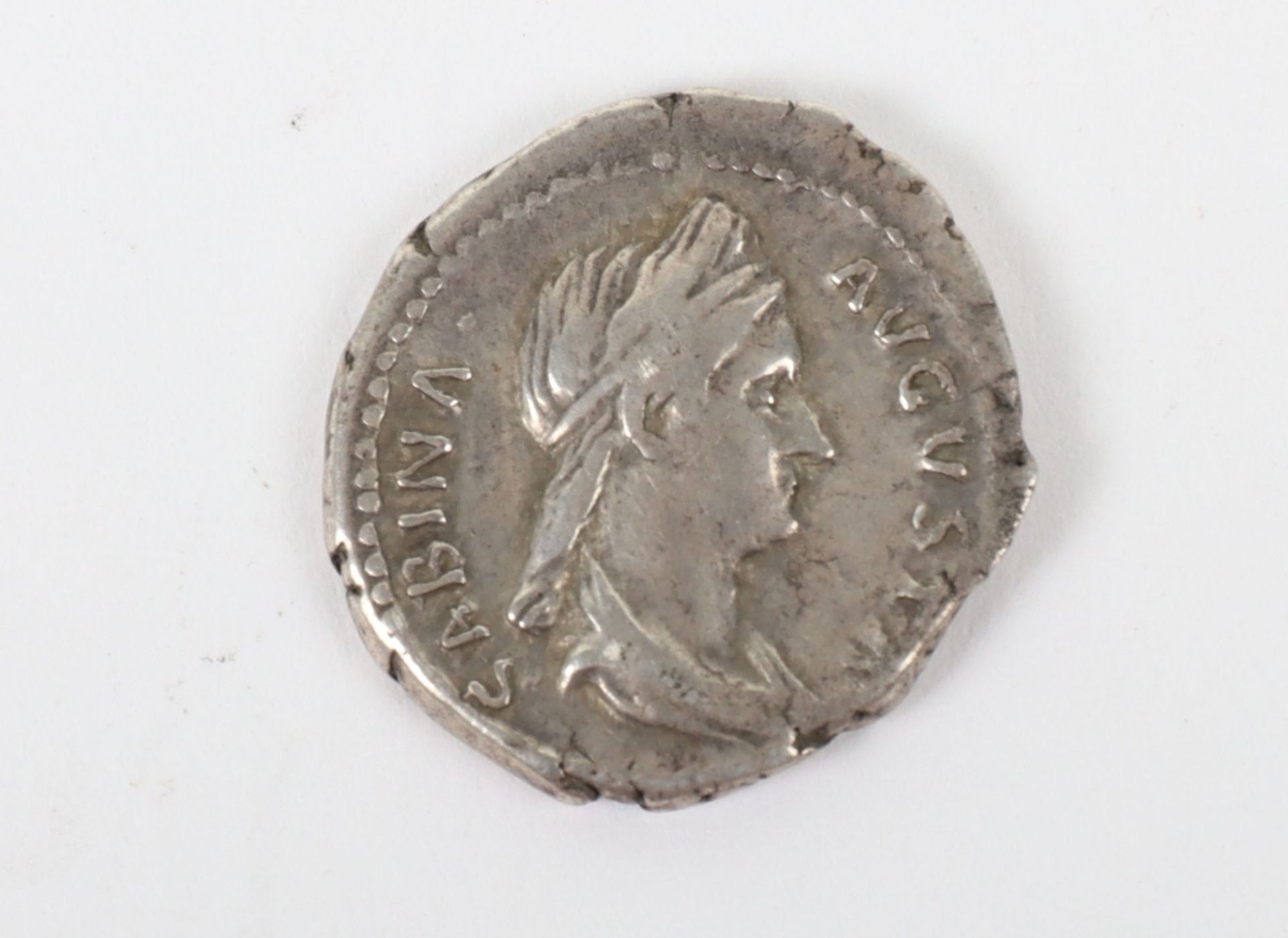 Roman Imperial, Sabina denarius