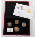 1991 Gold Proof Sovereign Three Coin Set