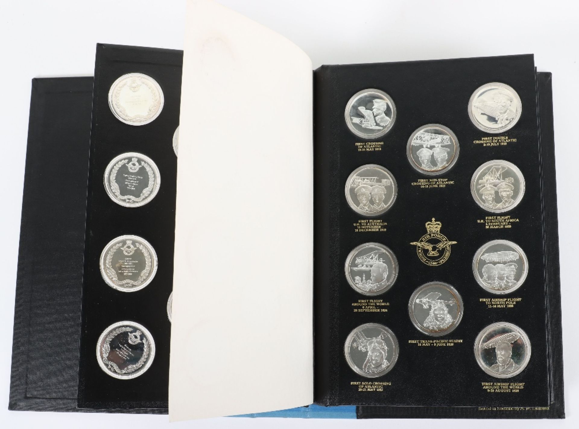 A set of fifty silver medals, The History of Man in Flight - Image 4 of 7