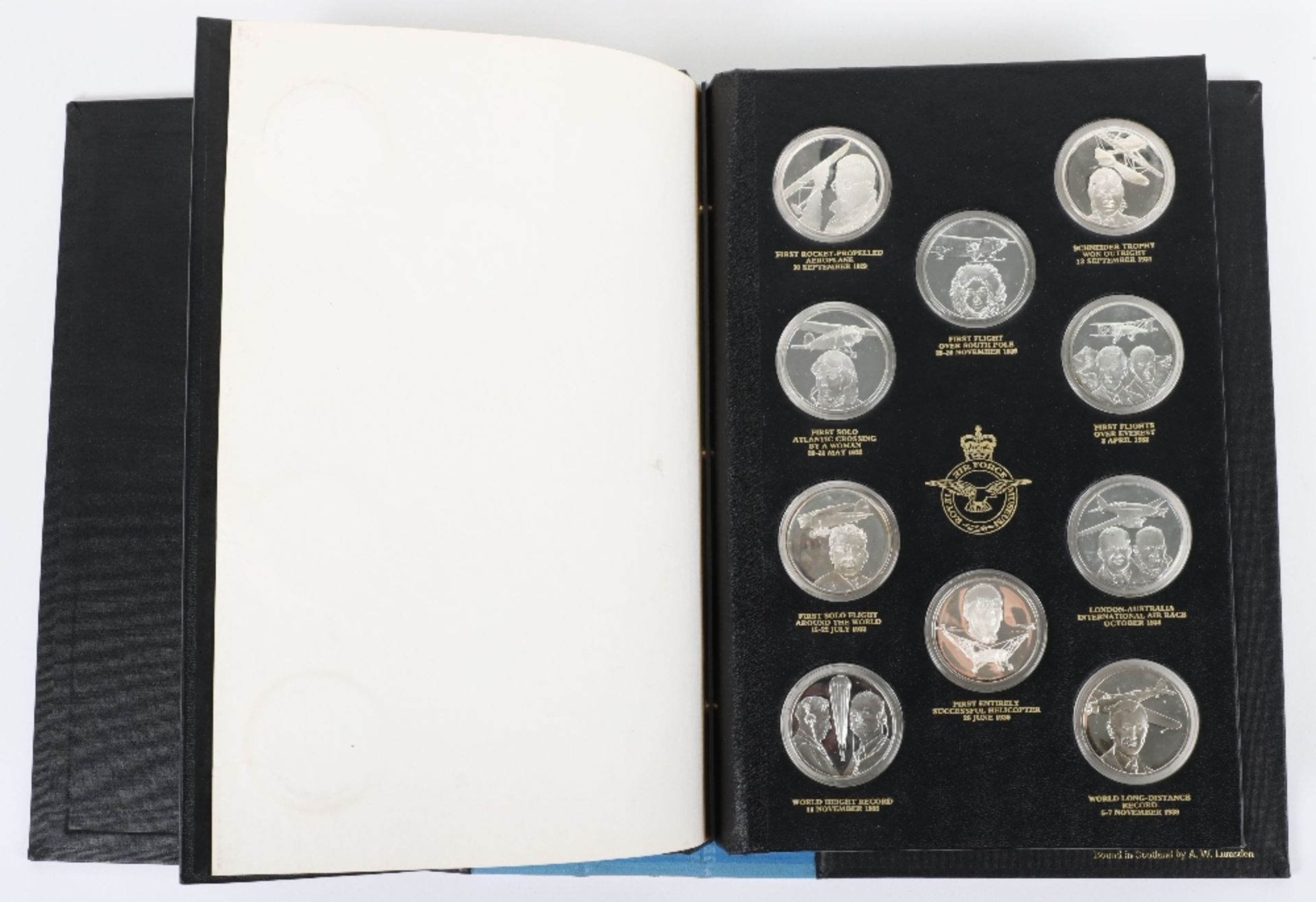 A set of fifty silver medals, The History of Man in Flight - Image 5 of 7