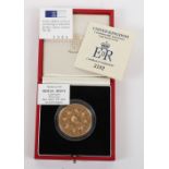1953-1993 40th Anniversary Coronation gold proof crown