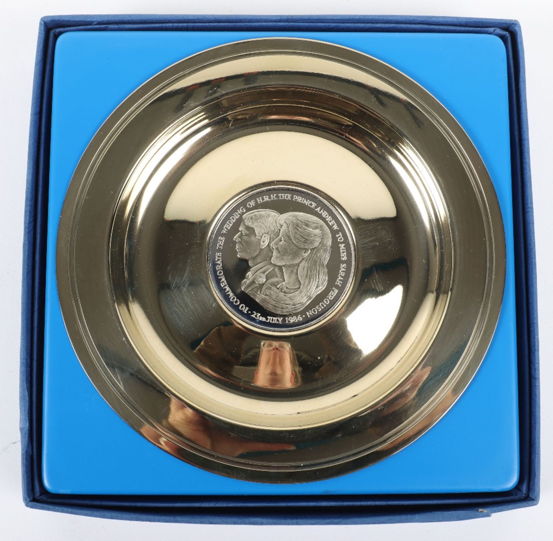 Four Franklin Mint silver commemorative plates - Image 5 of 9