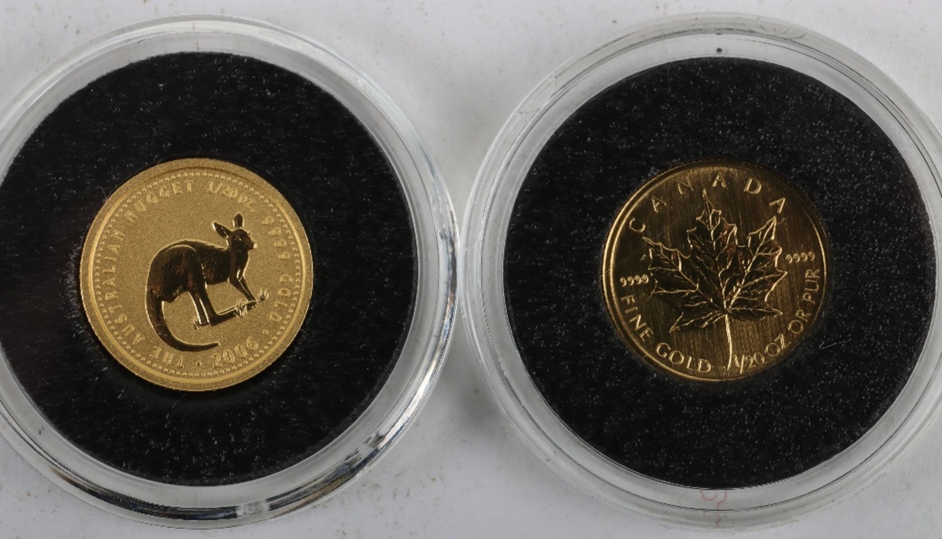Two 1/20th oz fine gold coins - Image 2 of 2