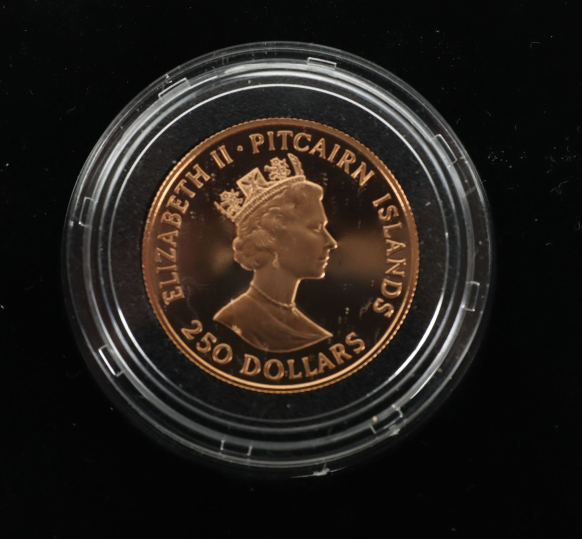 1990 Pitcairn Islands gold proof $250 - Image 4 of 4