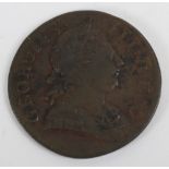 George III (1760-1820), Halfpenny, 1771