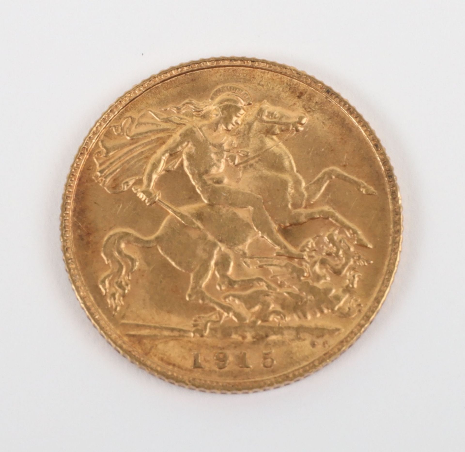George V (1910-1936), Half Sovereign, 1915 - Image 2 of 2
