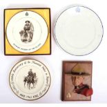 Two Noritake ‘100th Anniversary of the Mounted Police in Regina’ plates, a John Gautier Coronet Mini