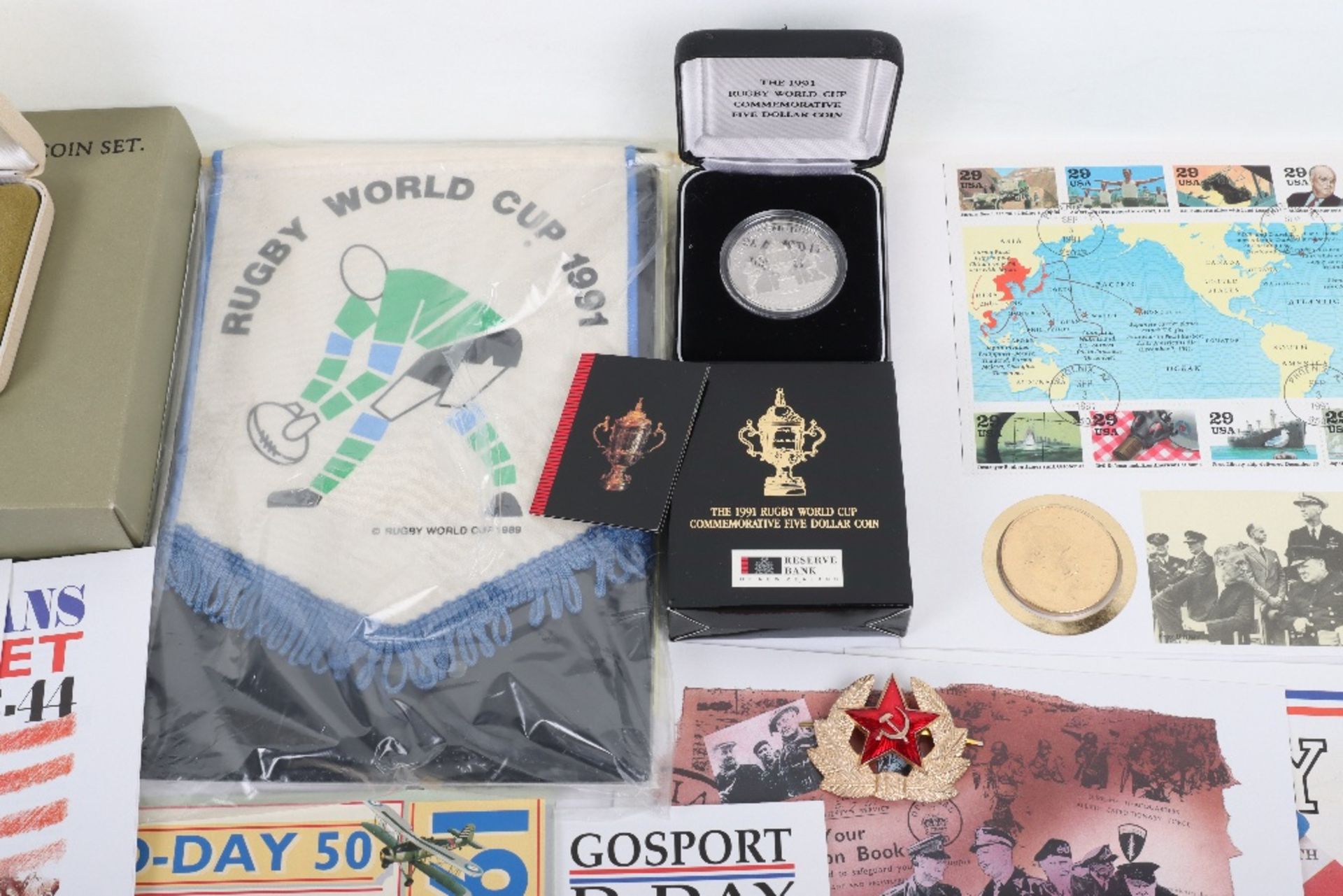 Commemorative coin and stamp packs - Image 2 of 9