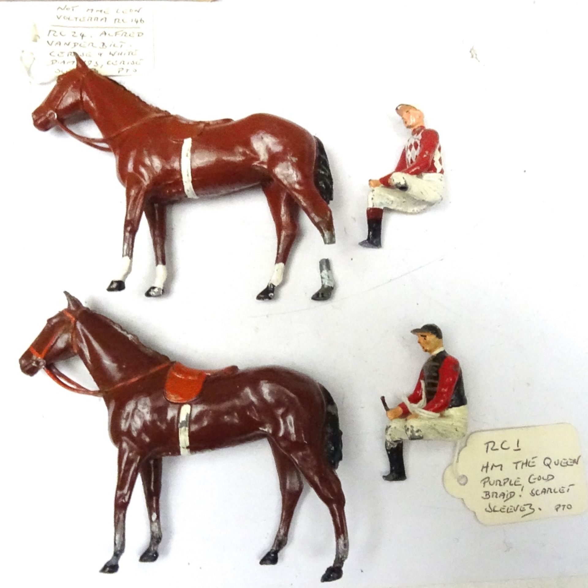 Britains set 2065, mounted Queen Elizabeth II - Image 3 of 8