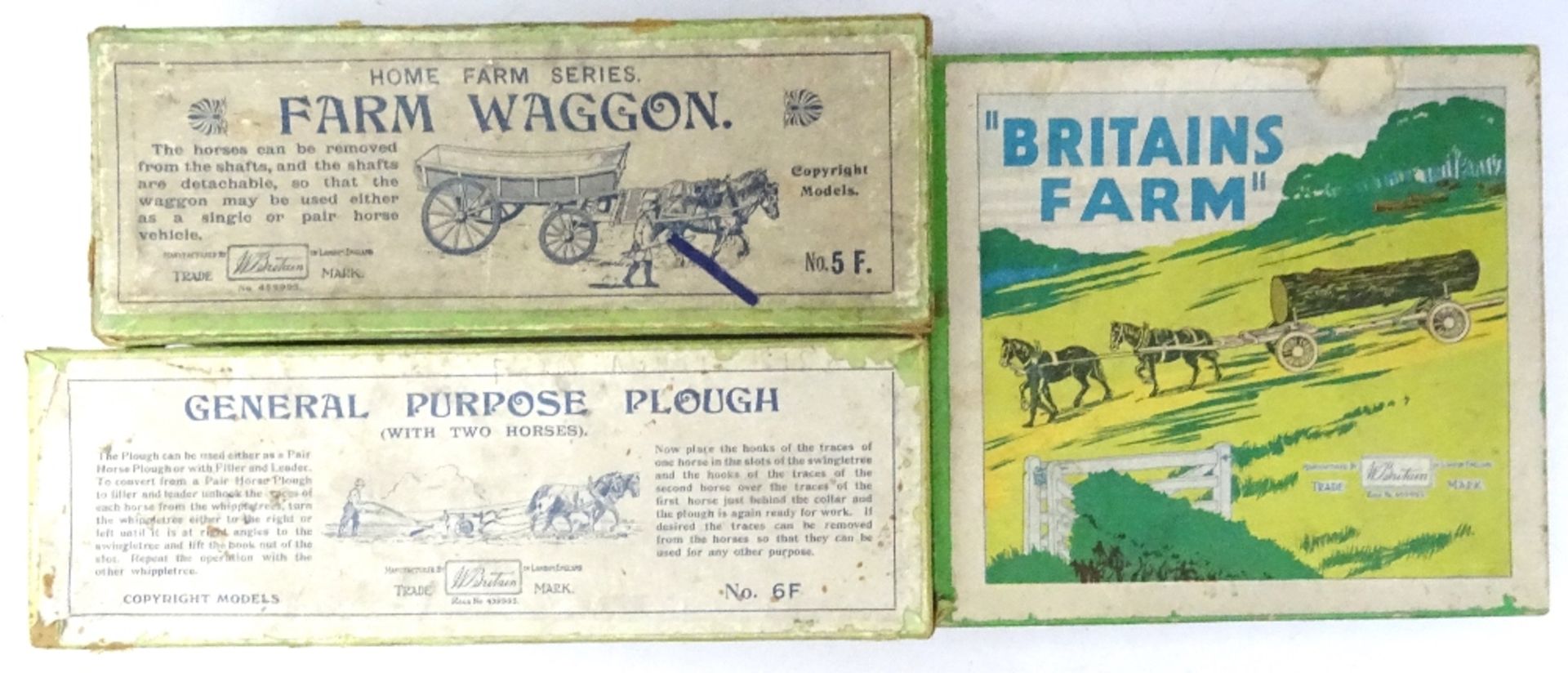 Britains Farm set 5F, Farm Waggon