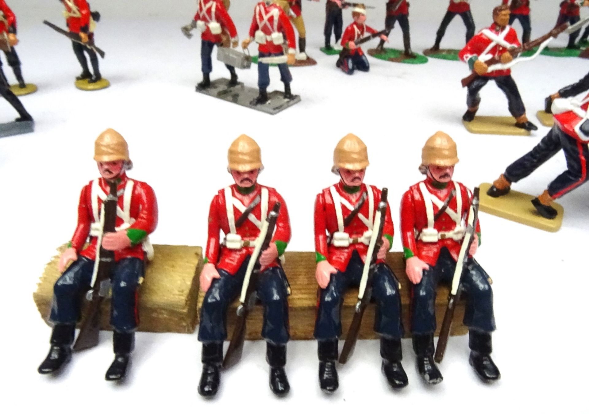 Britains set 00145 Rorke's Drift 24th Foot - Image 3 of 7