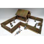 David Hawkins Collection Elastolin 70mm scale 13406/6 Log Cabin