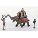 Heyde No.2 size British Indian Empire Hunter on Elephant