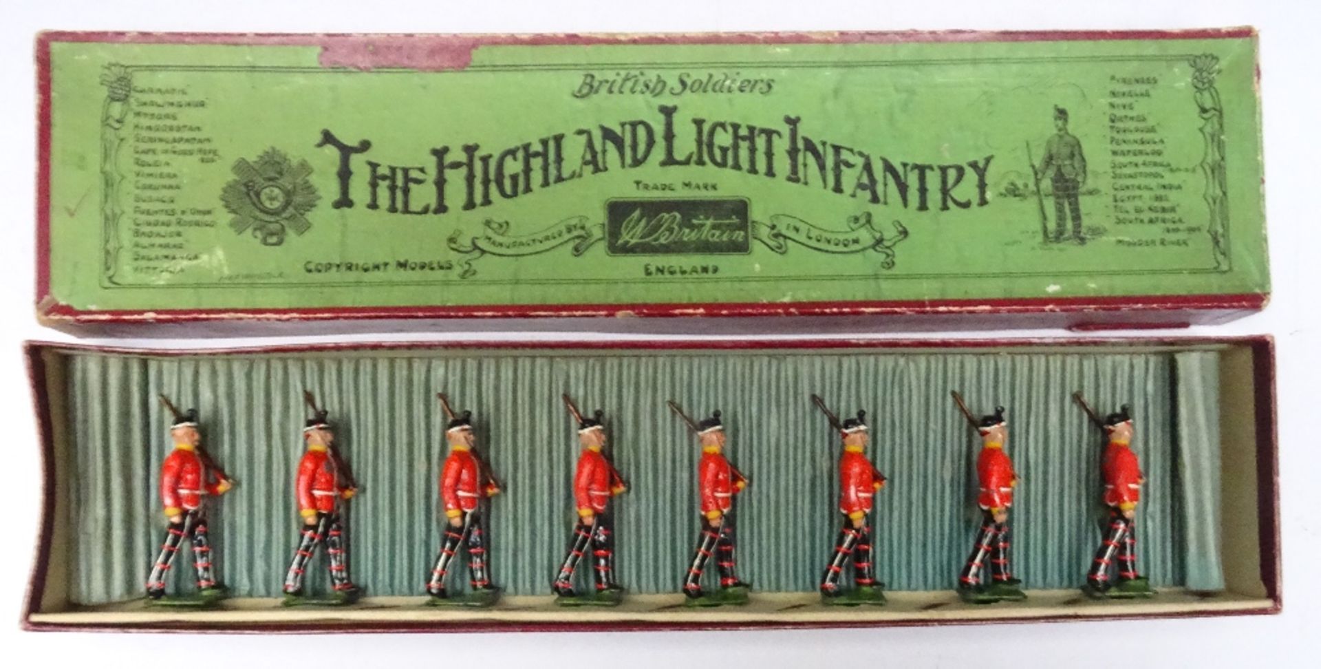 Britains set 213, Highland Light Infantry