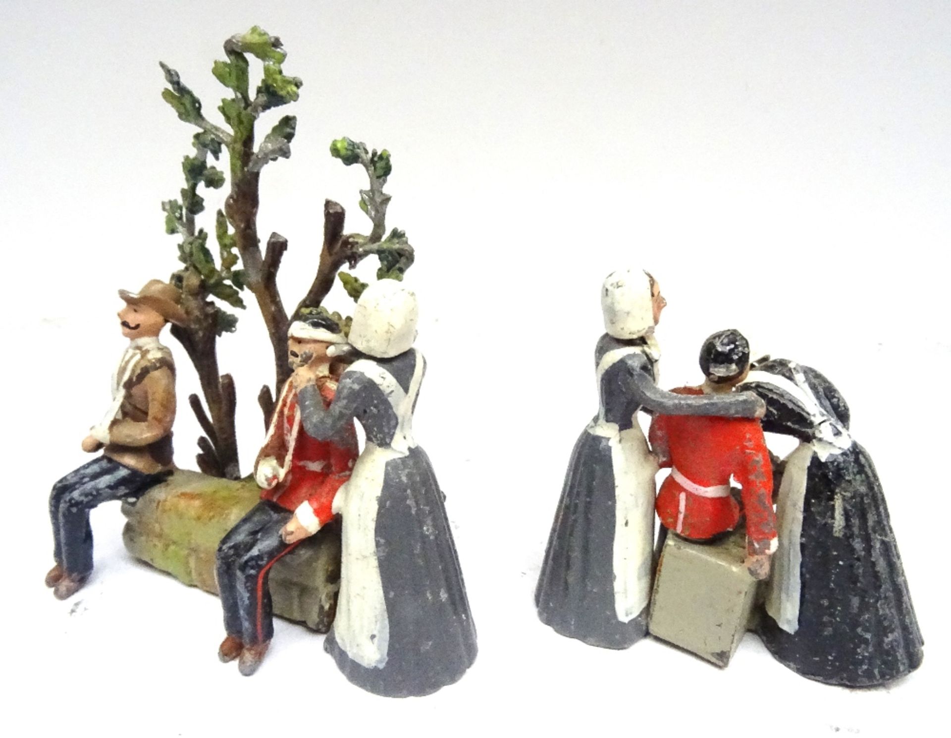 Heyde No.2 size four British Army Medical vignettes - Image 5 of 7