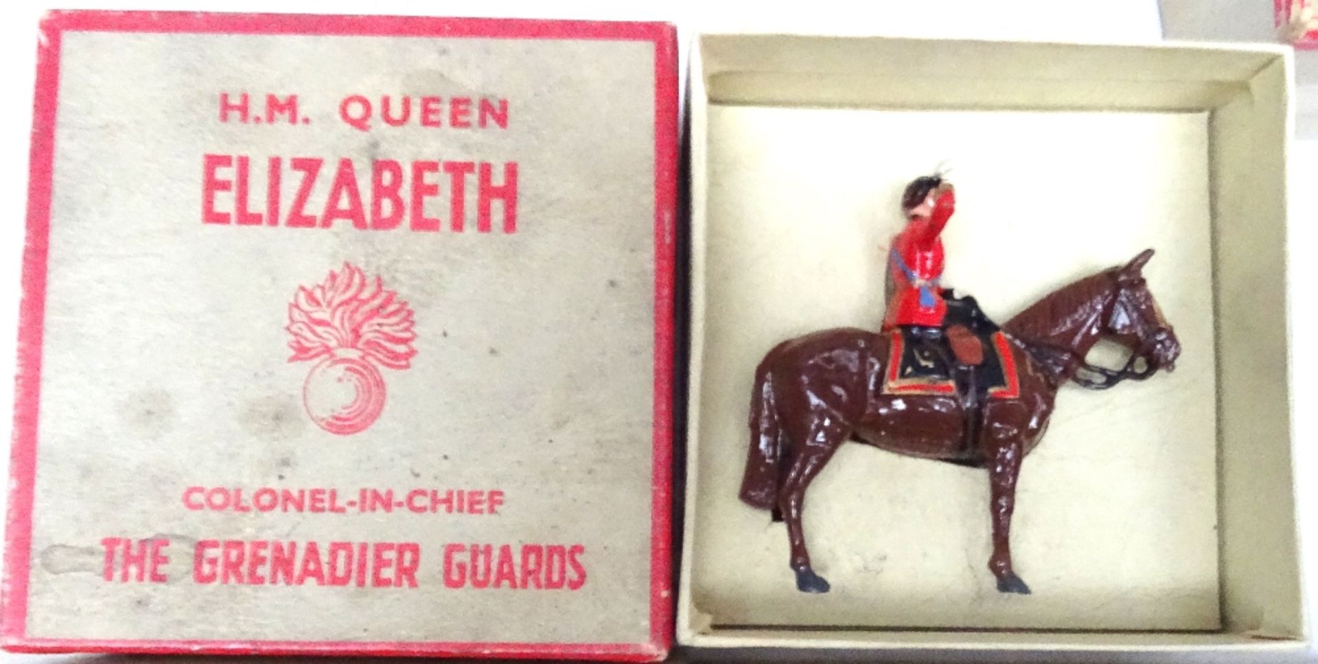 Britains set 2065, mounted Queen Elizabeth II - Image 8 of 8