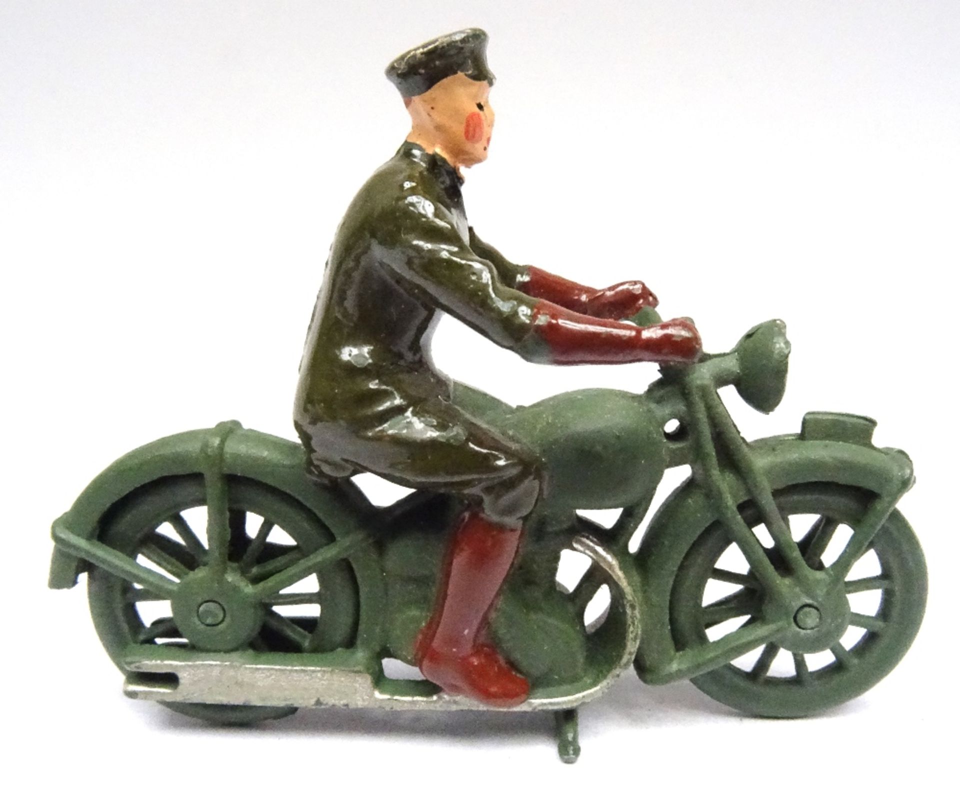 Britains set 1791, Dispatch Riders on Motorcycles - Image 4 of 6