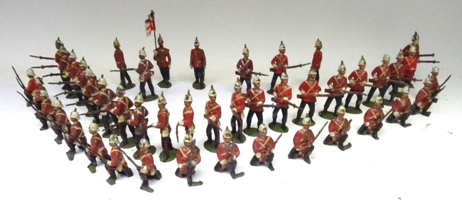 Britains Infantry of the Line on guard