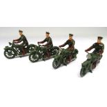 Britains set 1791, Dispatch Riders on Motorcycles