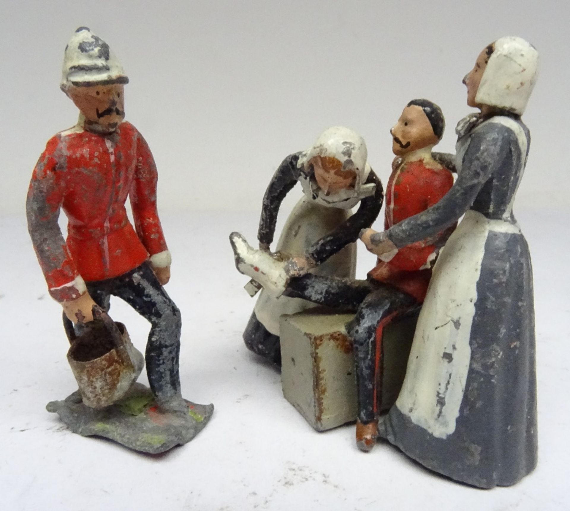 Heyde No.2 size four British Army Medical vignettes - Image 4 of 7