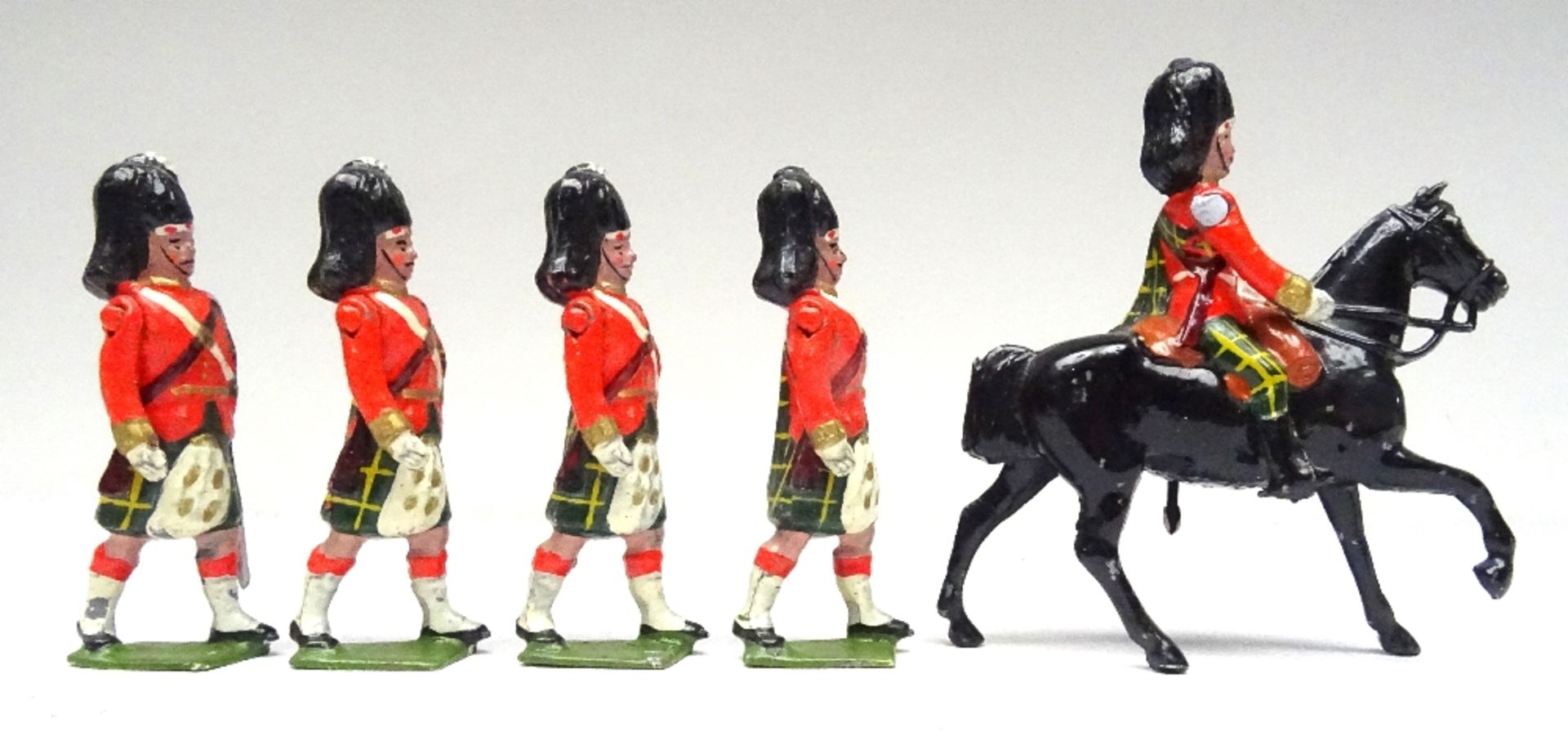 Britains set 437, Officers of the Gordon Highlanders - Bild 3 aus 4