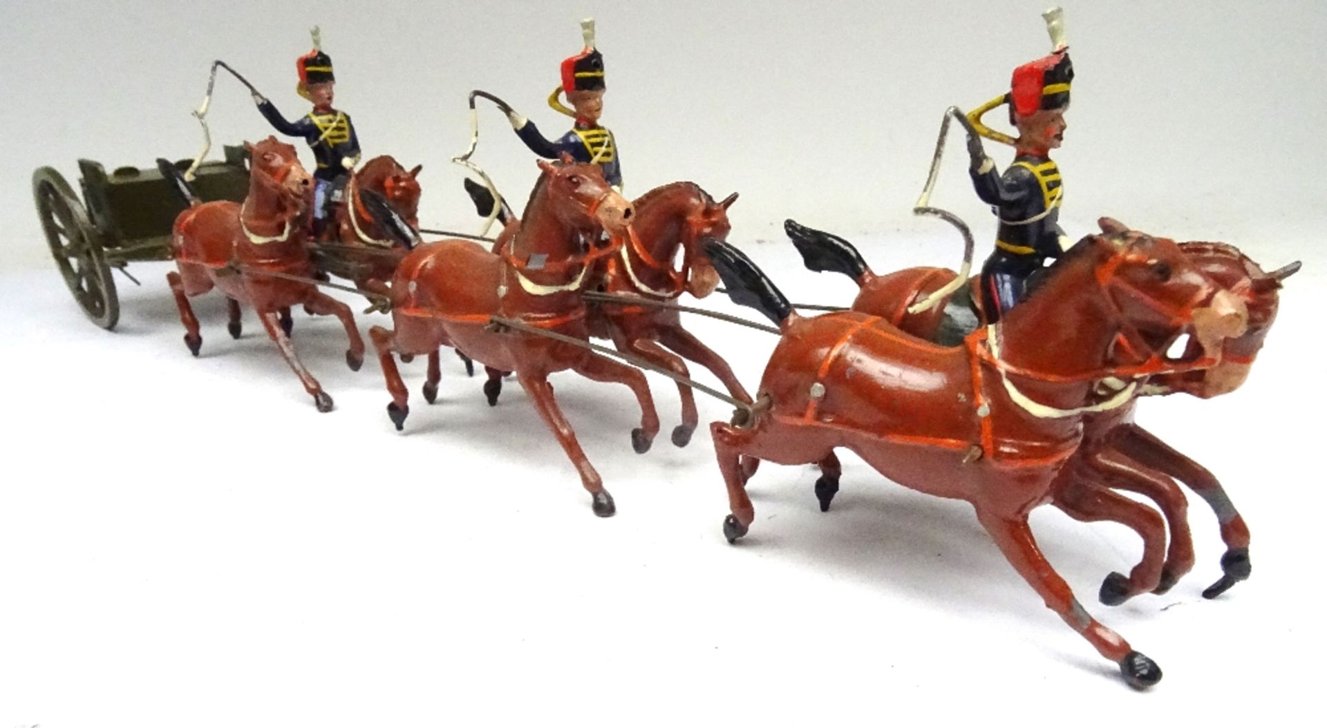 Britains from set 39, Royal Horse Artillery - Image 3 of 5