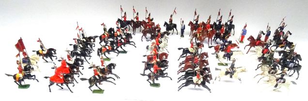 Britains and three other Cavalry