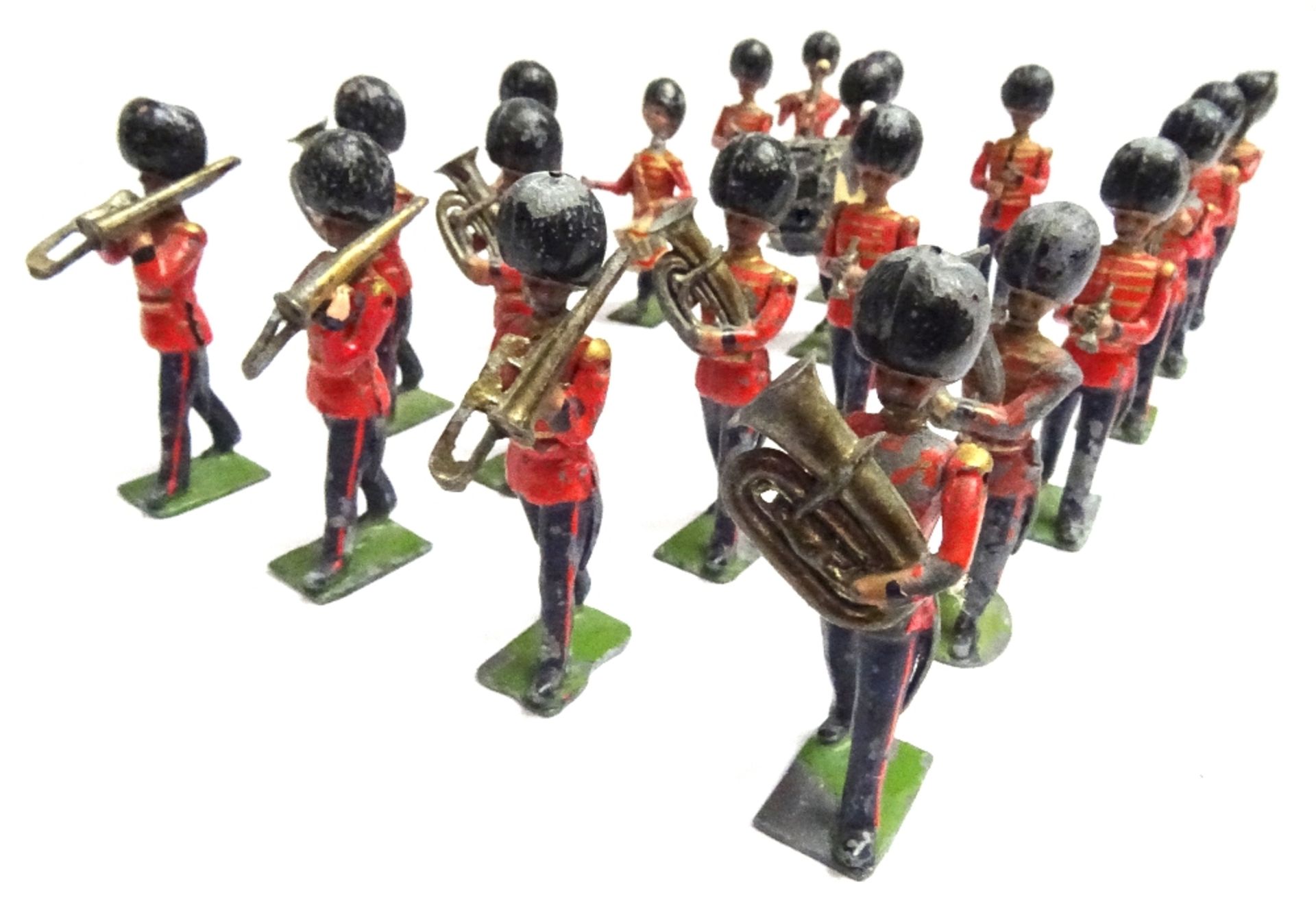 Britains set 37, Band of the Coldstream Guards - Image 2 of 11