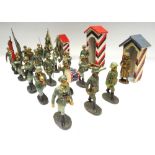David Hawkins Collection Elastolin 70mm scale German Army marching