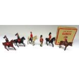 Britains from set 138, French Cuirassiers