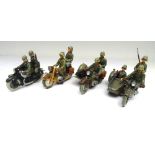 David Hawkins Collection Elastolin 70mm scale Motorcycles