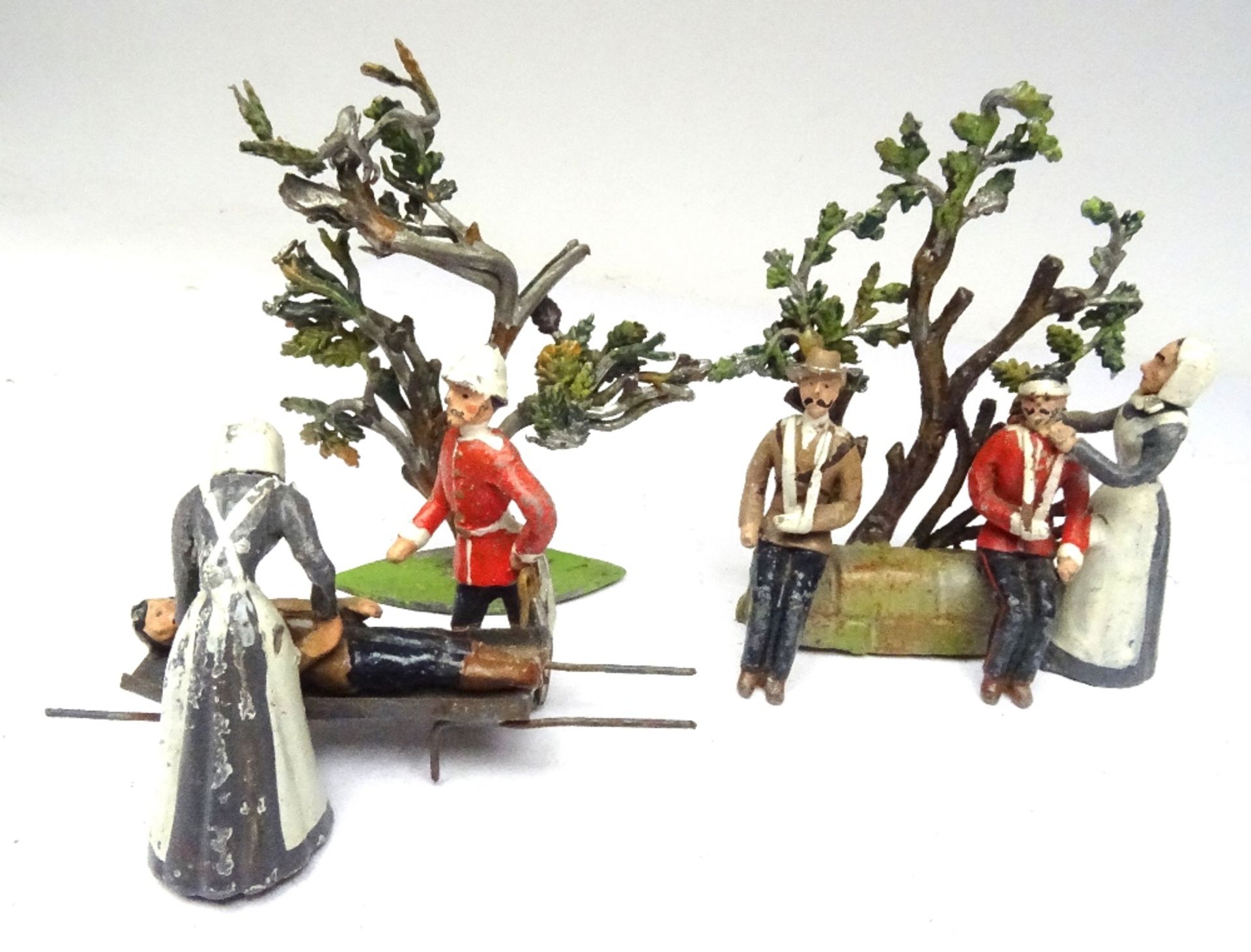 Heyde No.2 size four British Army Medical vignettes - Image 3 of 7