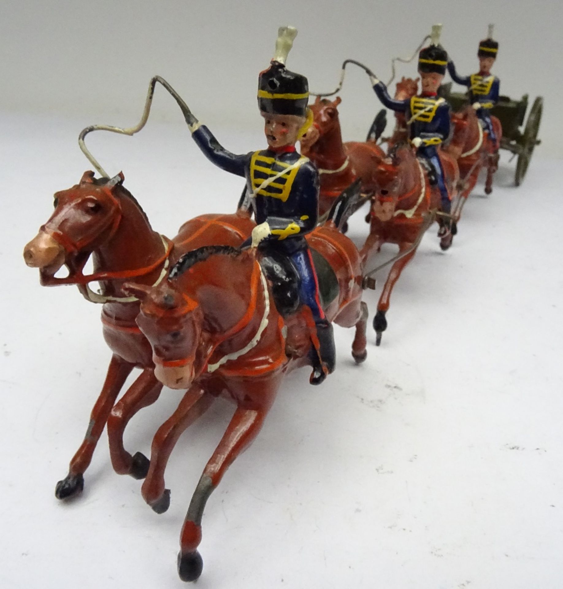 Britains from set 39, Royal Horse Artillery - Image 2 of 5