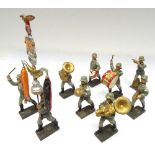 Lineol 70mm German Army marching Military Band