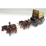 Britains set 145, Royal Army Medical Corps four-horse Ambulance Wagon