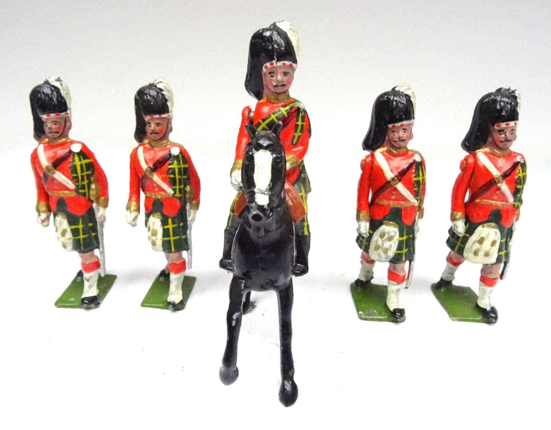 Britains set 437, Officers of the Gordon Highlanders - Bild 2 aus 4