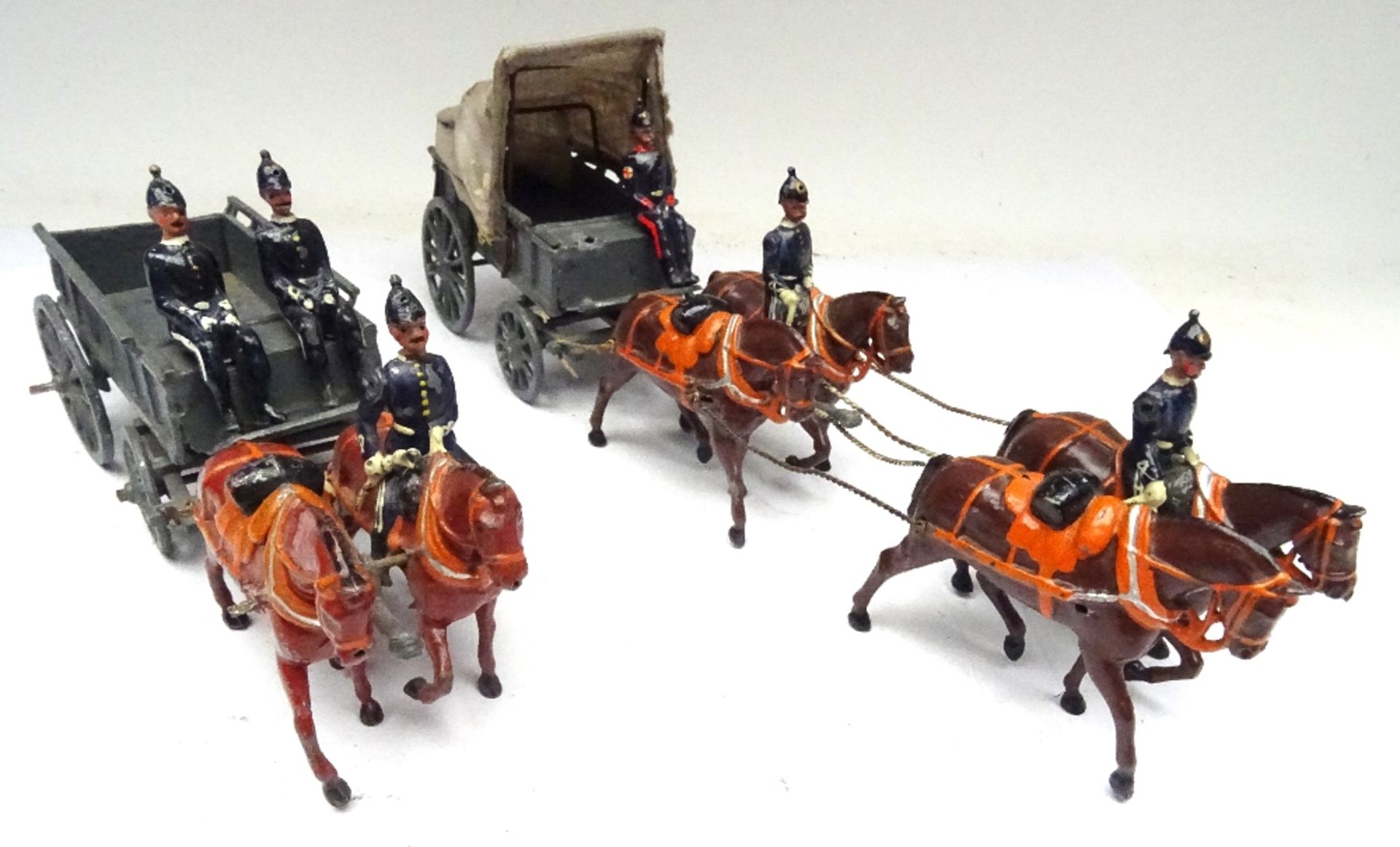 Britains set 145, Royal Army Medical Service four-horse Ambulance Wagon - Bild 2 aus 6