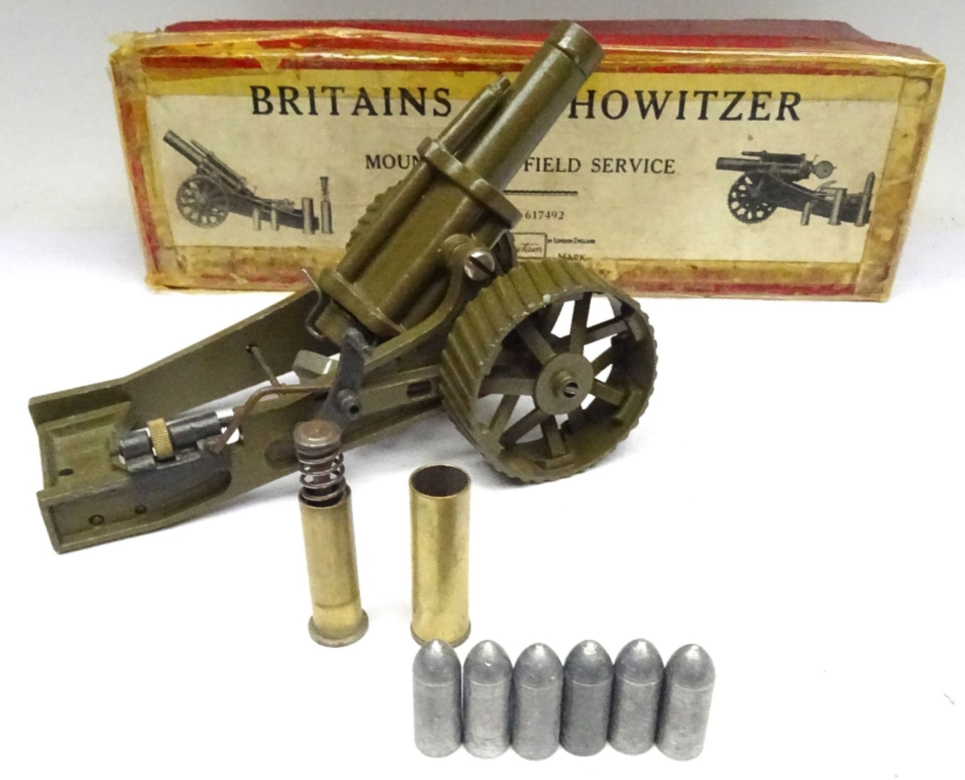 Britains set 2107, 18inch Howitzer on tractor wheels - Bild 2 aus 4