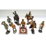 David Hawkins Collection Elastolin 70mm scale Personality figures