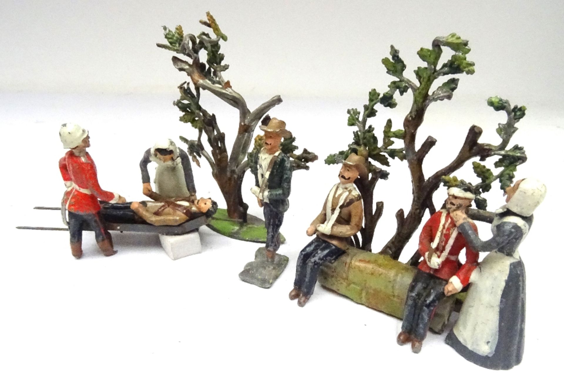 Heyde No.2 size four British Army Medical vignettes - Image 7 of 7