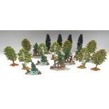 David Hawkins Collection Elastolin plastic Trees
