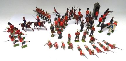 Britains and five other Infantry in full dress