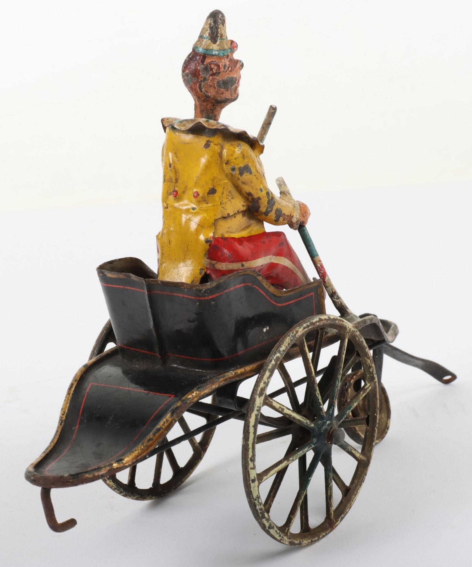 Extremely rare Marklin ‘Fidelitas’ tinplate clockwork Clown Car Train, German circa 1909 - Bild 23 aus 40