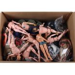 A Quantity of Playworn Action man dolls, clothes and Accessories